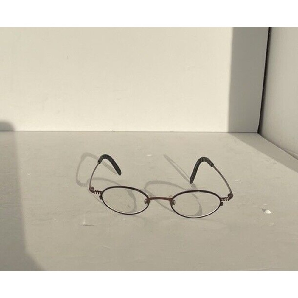 Adidas Austria Brown Round Rim Flex Eyeglasses Frame Only A937 740 6057 4219 130